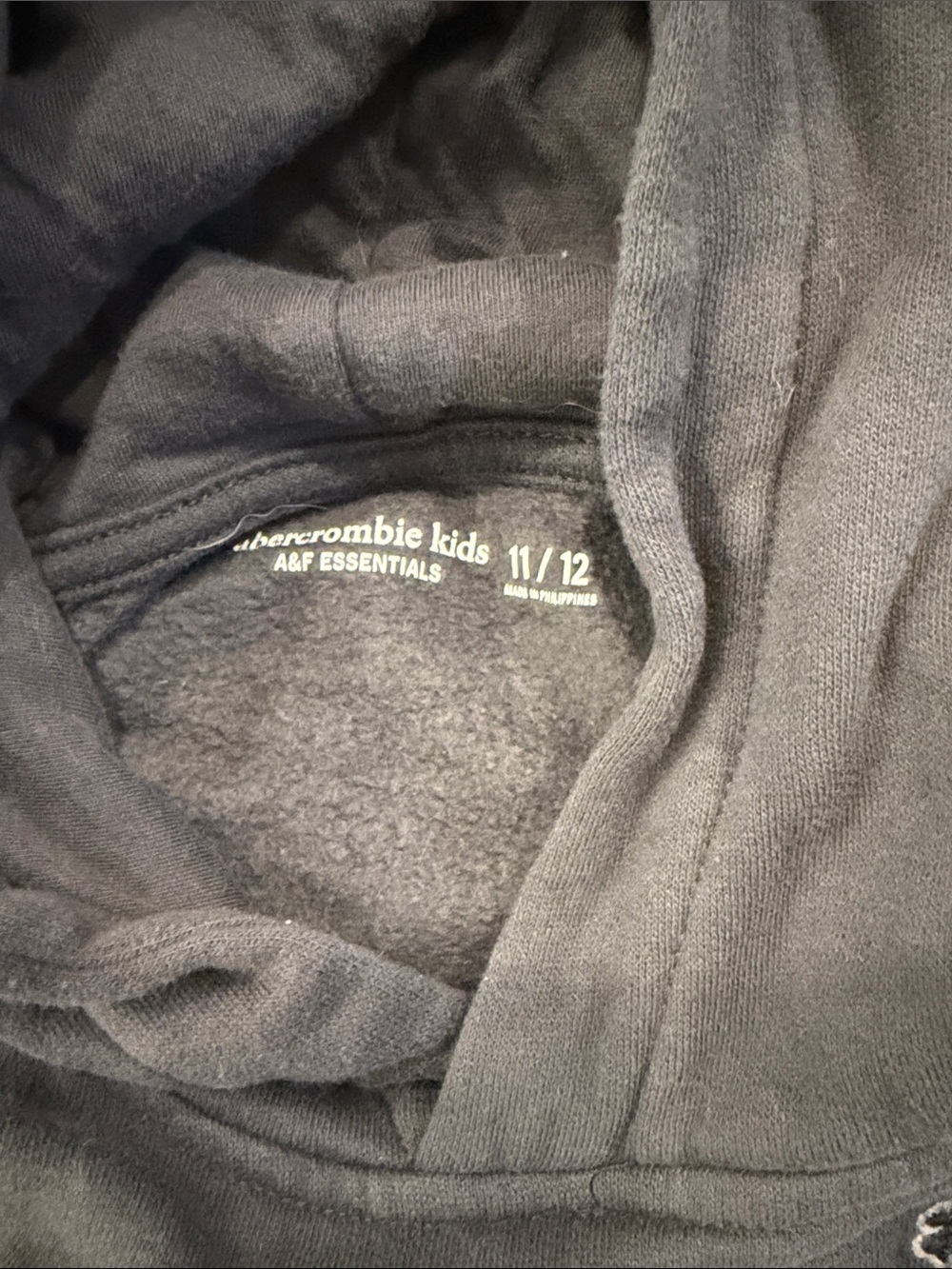 Abercrombie & Fitch Women's Charcoal Funnel Neck Pullover Sweater - Picture 3 of 5